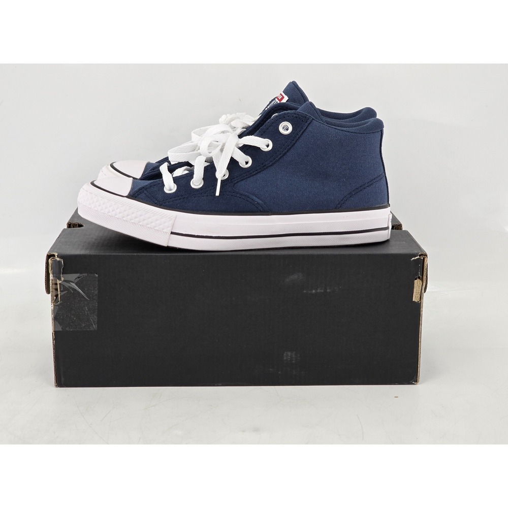 Converse Chuck Taylor All Star Malden Street Mid Mens 6 Womens 8 Navy Blue - VG - Picture 13 of 13